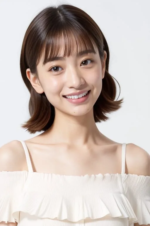 AI美女グラビアの構図プロンプト 基本ショット8選の生成例