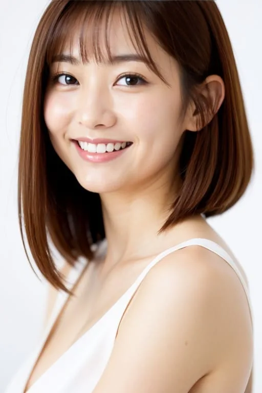 AI美女グラビアの構図プロンプト 基本ショット8選の生成例