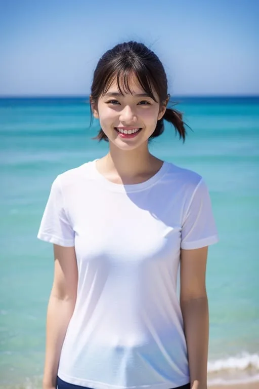 front view,straight onの生成例