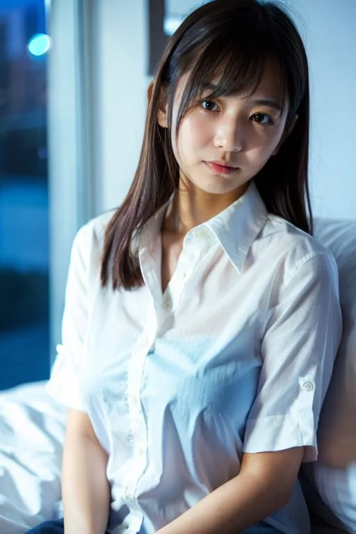 blue hourの生成例