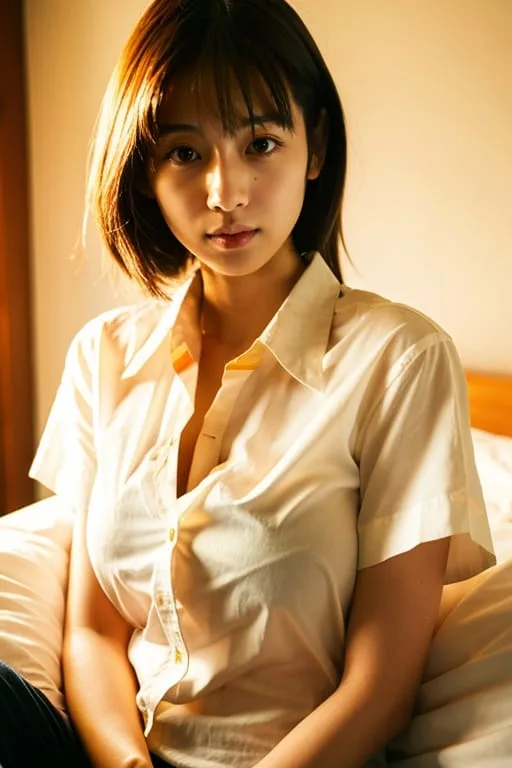 ライティングでAI美女グラビアに差をつける画像生成プロンプトの生成例