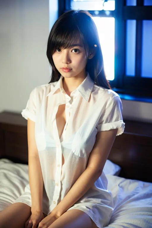 ライティングでAI美女グラビアに差をつける画像生成プロンプトの生成例