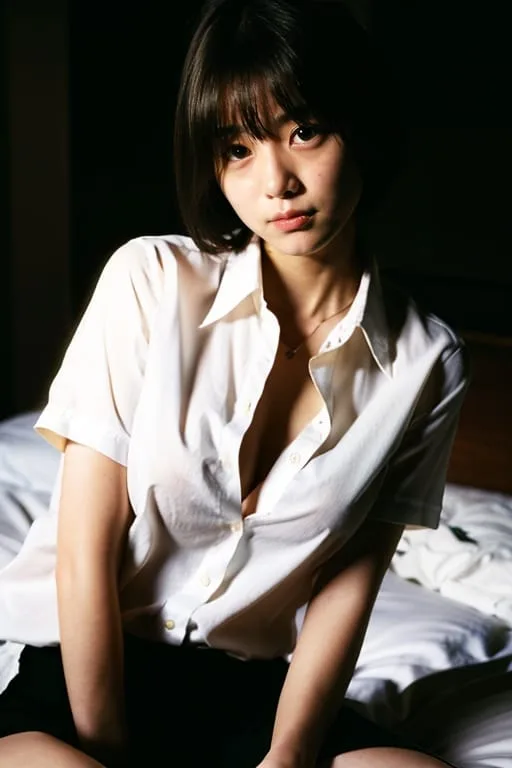 ライティングでAI美女グラビアに差をつける画像生成プロンプトの生成例