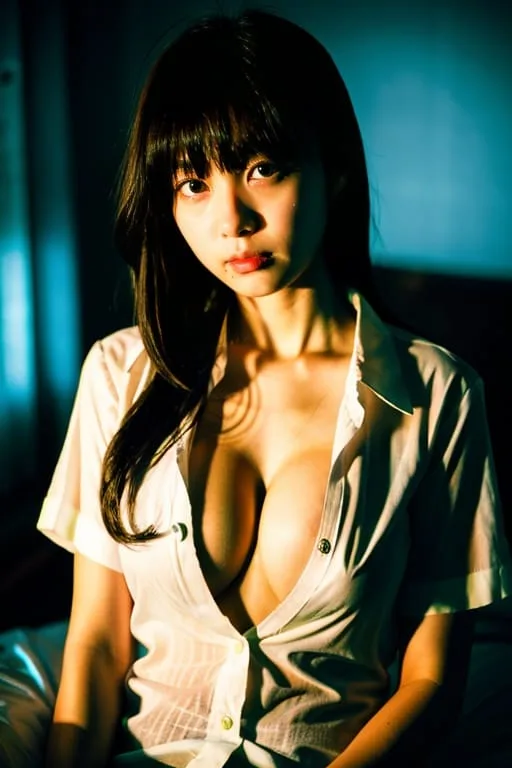 ライティングでAI美女グラビアに差をつける画像生成プロンプトの生成例