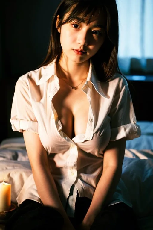 ライティングでAI美女グラビアに差をつける画像生成プロンプトの生成例