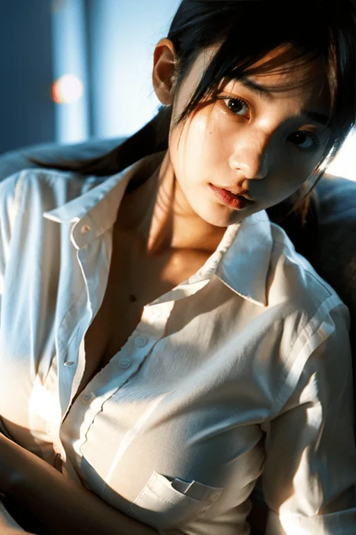 ライティングでAI美女グラビアに差をつける画像生成プロンプトの生成例