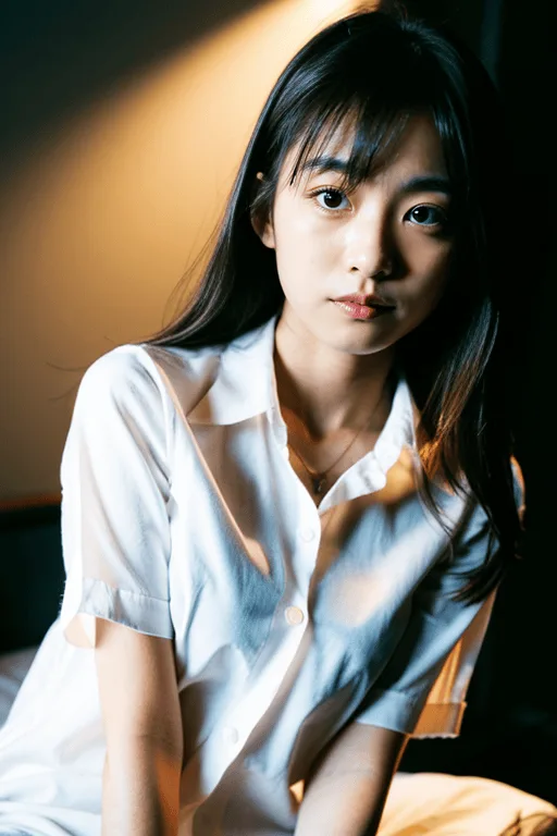 ライティングでAI美女グラビアに差をつける画像生成プロンプトの生成例