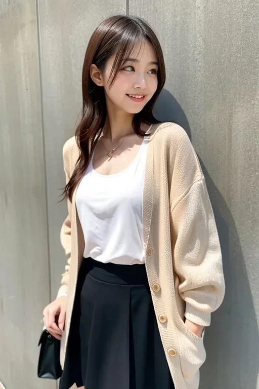 えっ?これ写真?リアルな日本人AI美女グラビアの作り方の生成例