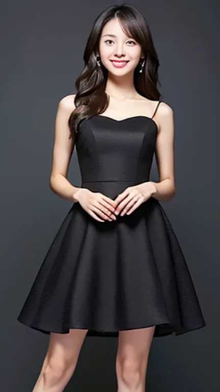 flared cocktail dress（フレアカクテルドレス）の生成例