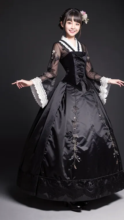 victorian dress（ヴィクトリアンドレス）の生成例
