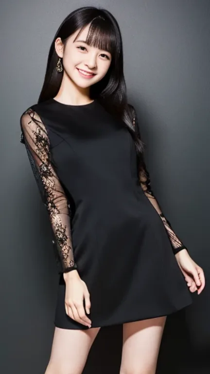 sleek modern dress（スリークなモダンドレス）の生成例