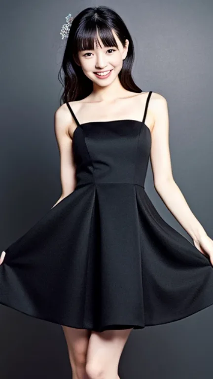 minimalist dress（ミニマルドレス）の生成例