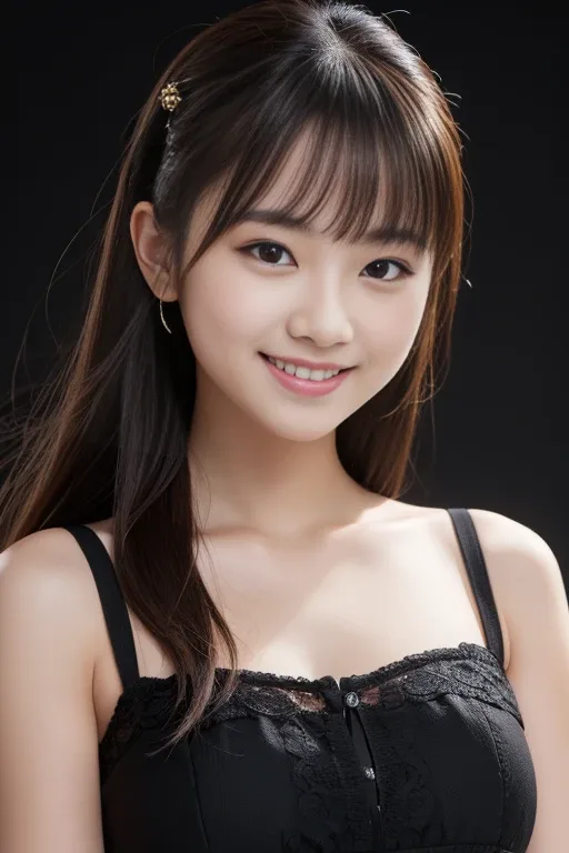 grin：にやりと笑うの生成例