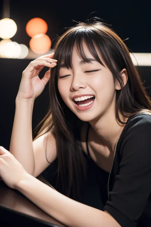 笑顔系（Happy/Smile）の生成例