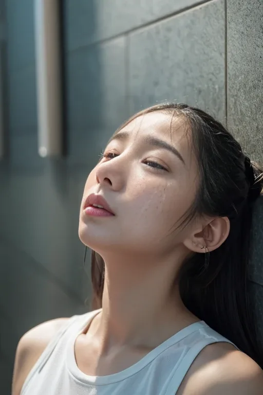 weeping：しくしく泣くの生成例