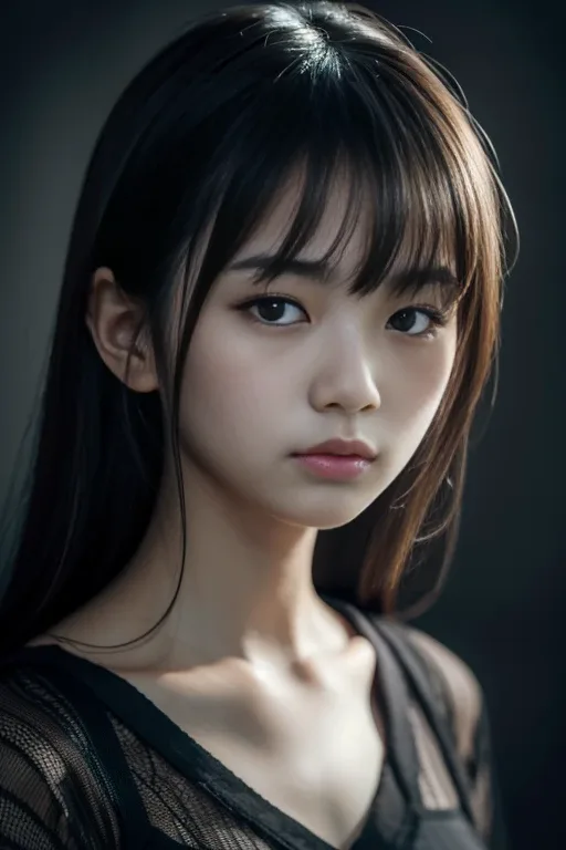 gloomy：憂鬱なの生成例
