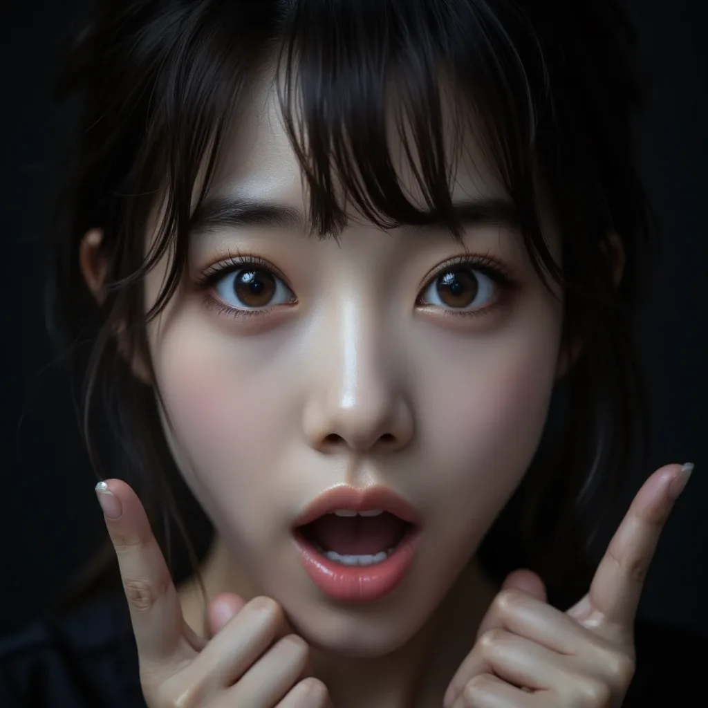 驚き系（Surprised）の生成例