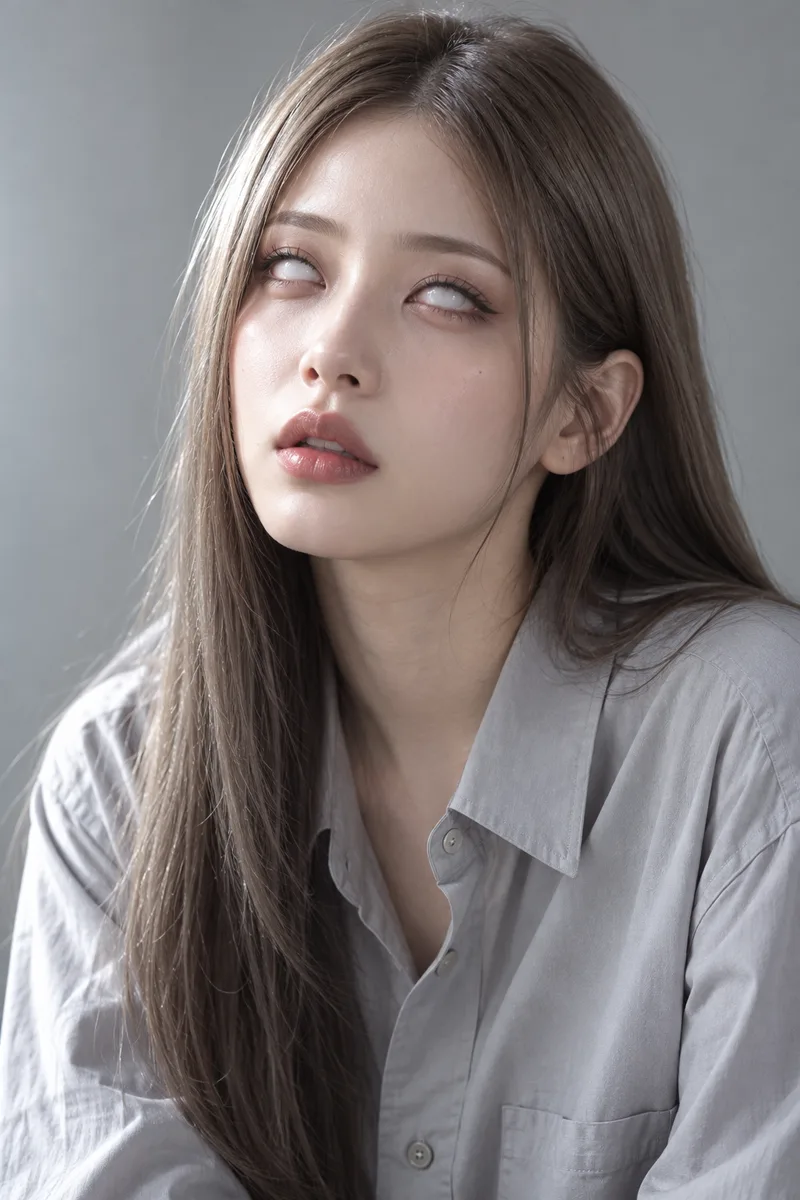 eyes rolled back showing the whitesで生成した例（2枚目）