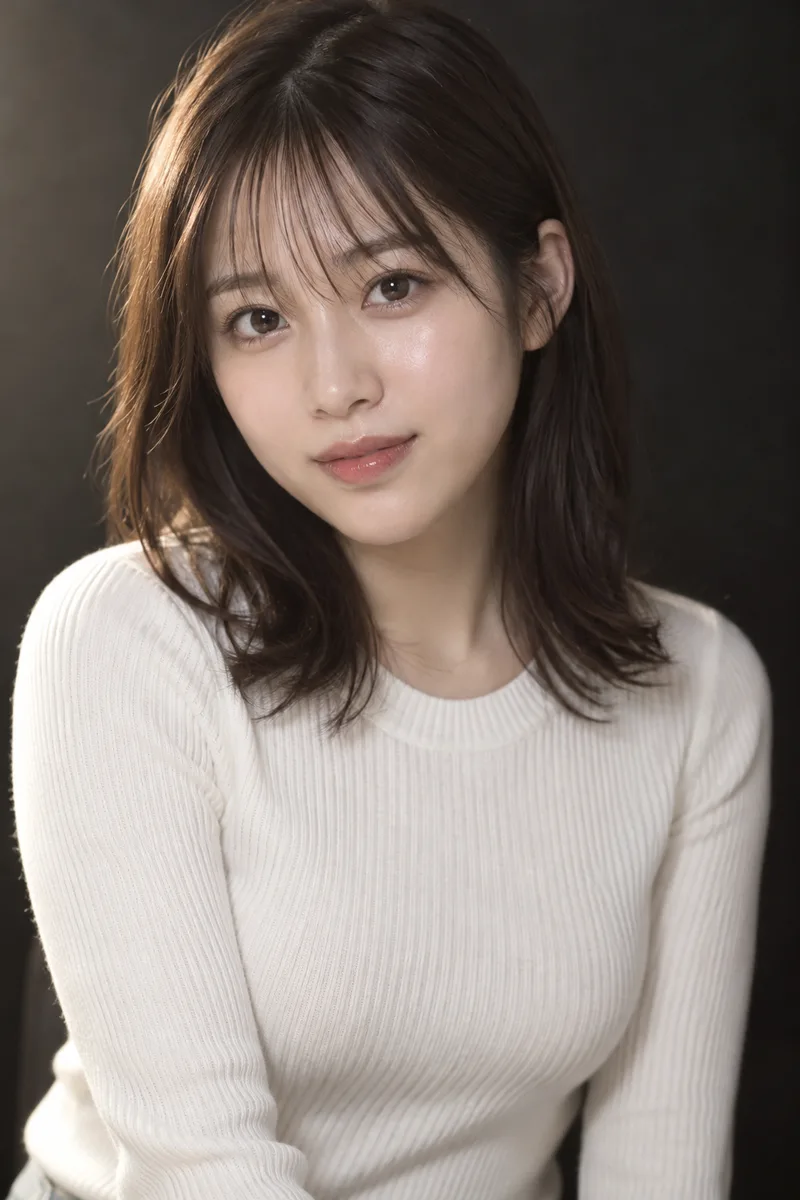 closed lips を足して生成した例（4枚目）