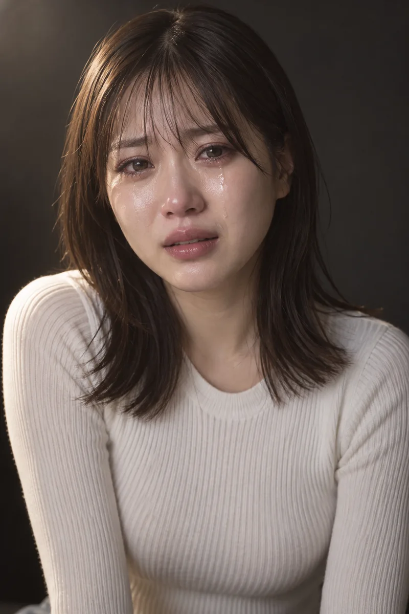 crying を足して生成した例（3枚目）