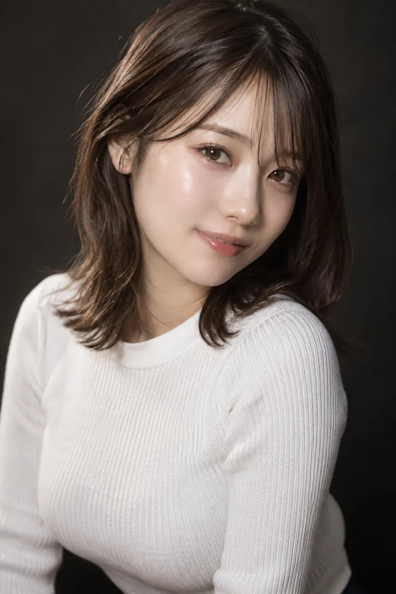 medium hair を足して生成した例（3枚目）