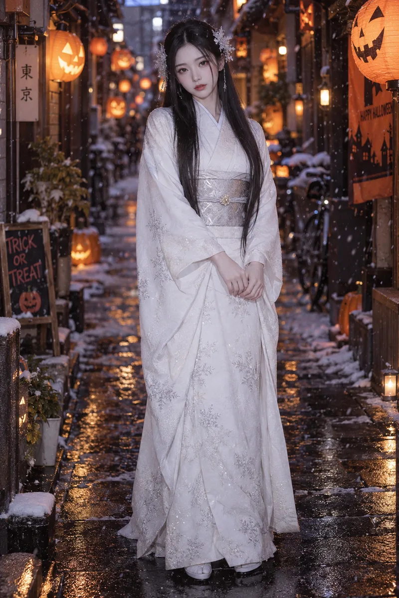 雪女の生成例