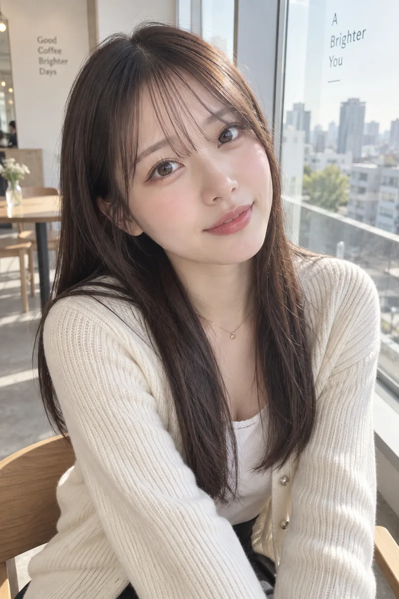 looking up を足して生成した例（3枚目）