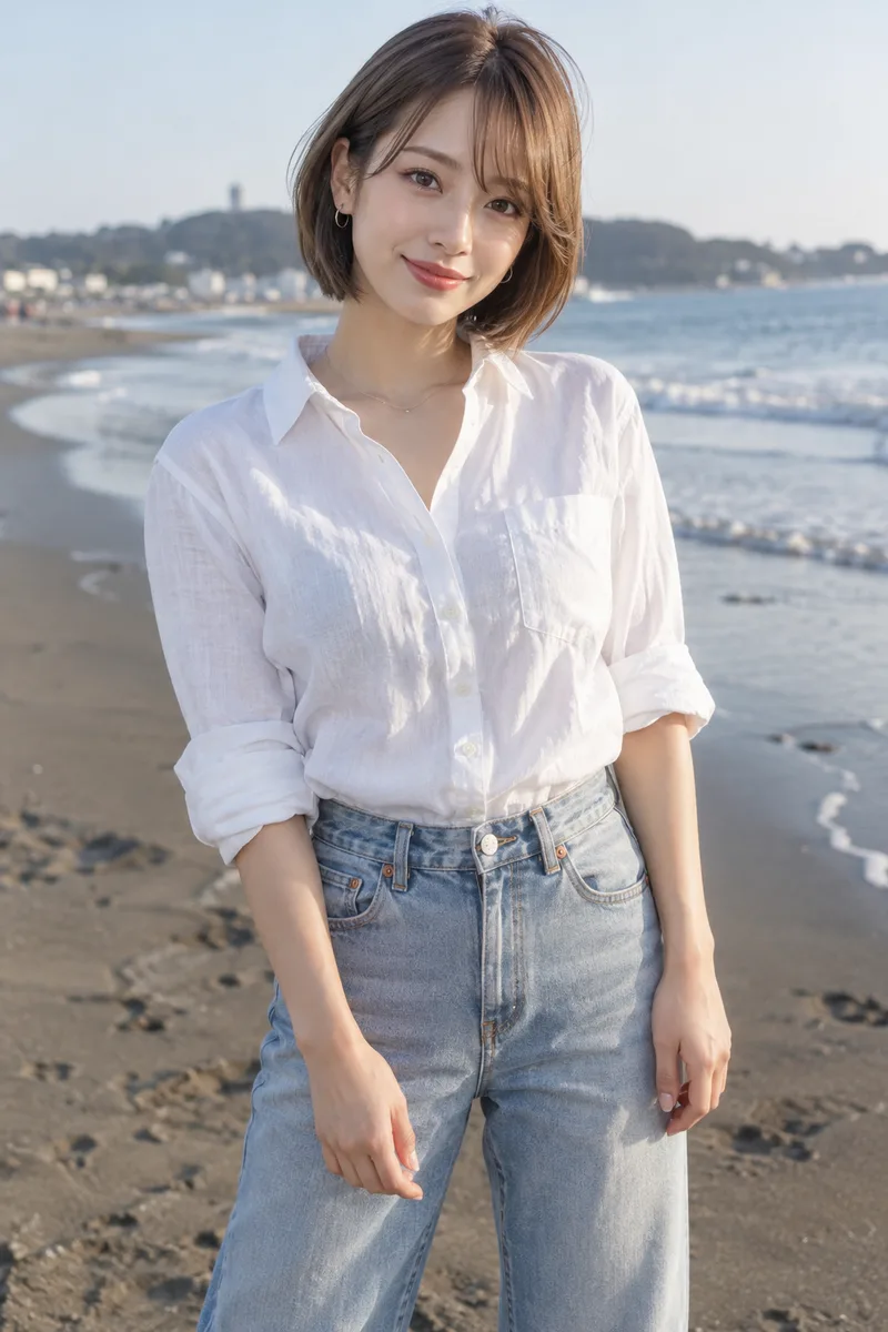 海辺の生成例