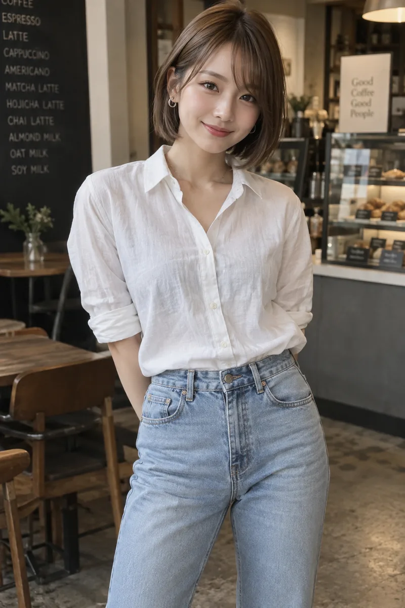 カフェの生成例