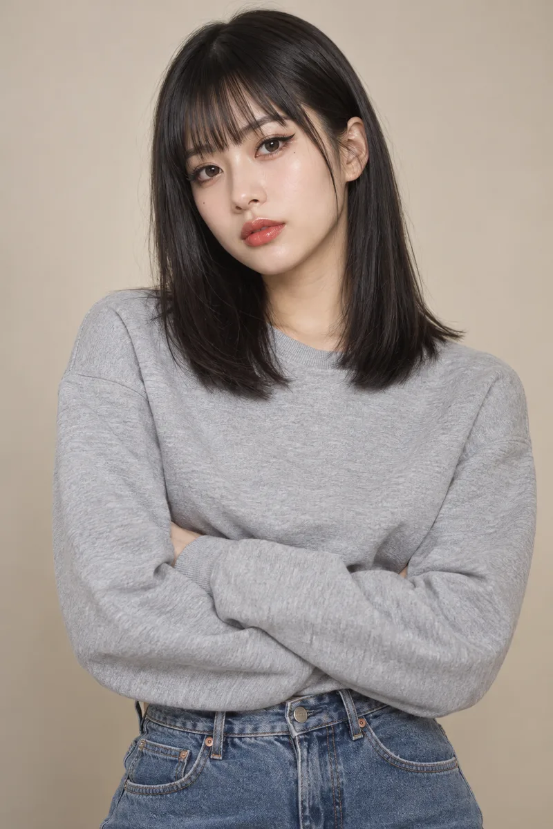 腕組みの生成例