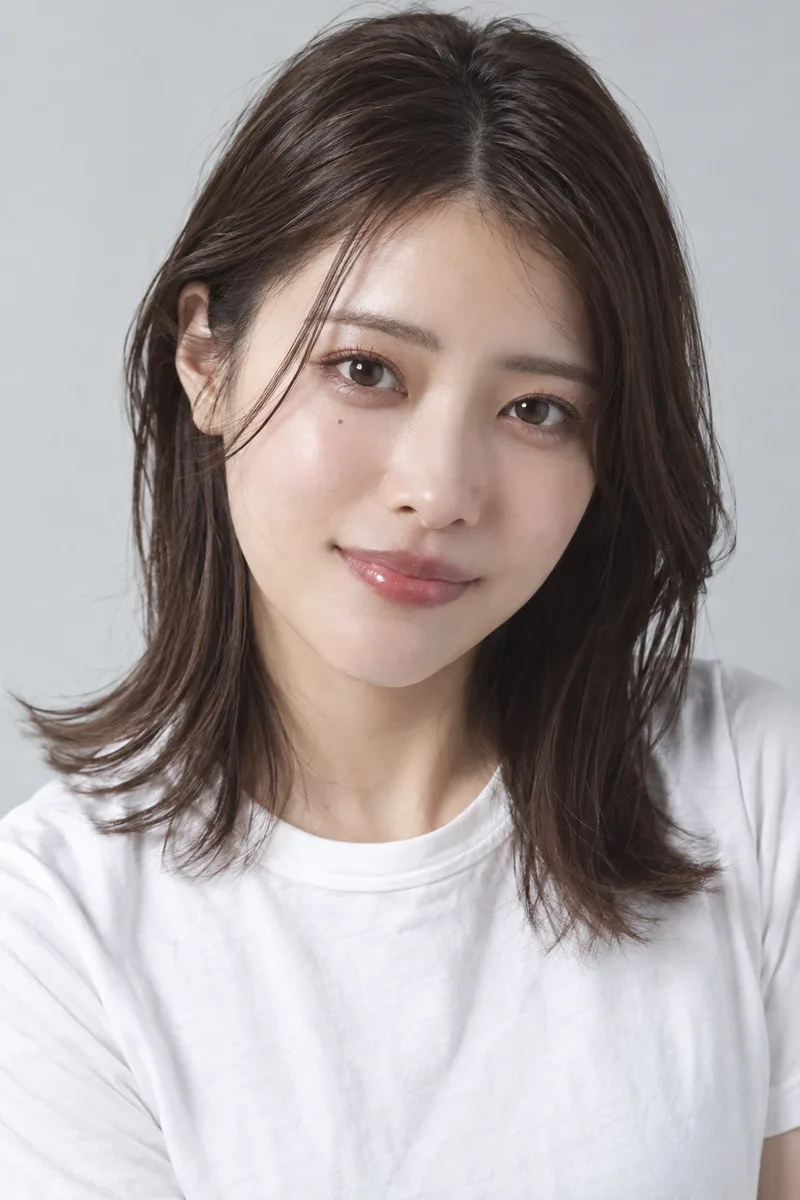 unique and distinctive facial features を足して生成した例（2枚目）