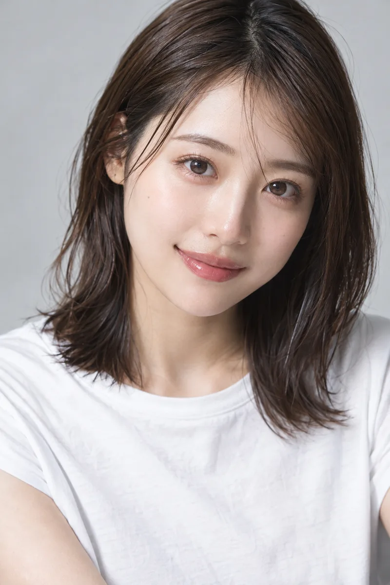 unique and distinctive facial features を足して生成した例（3枚目）