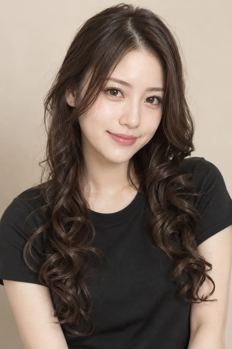 with long drill curls を足して生成した例（3枚目）