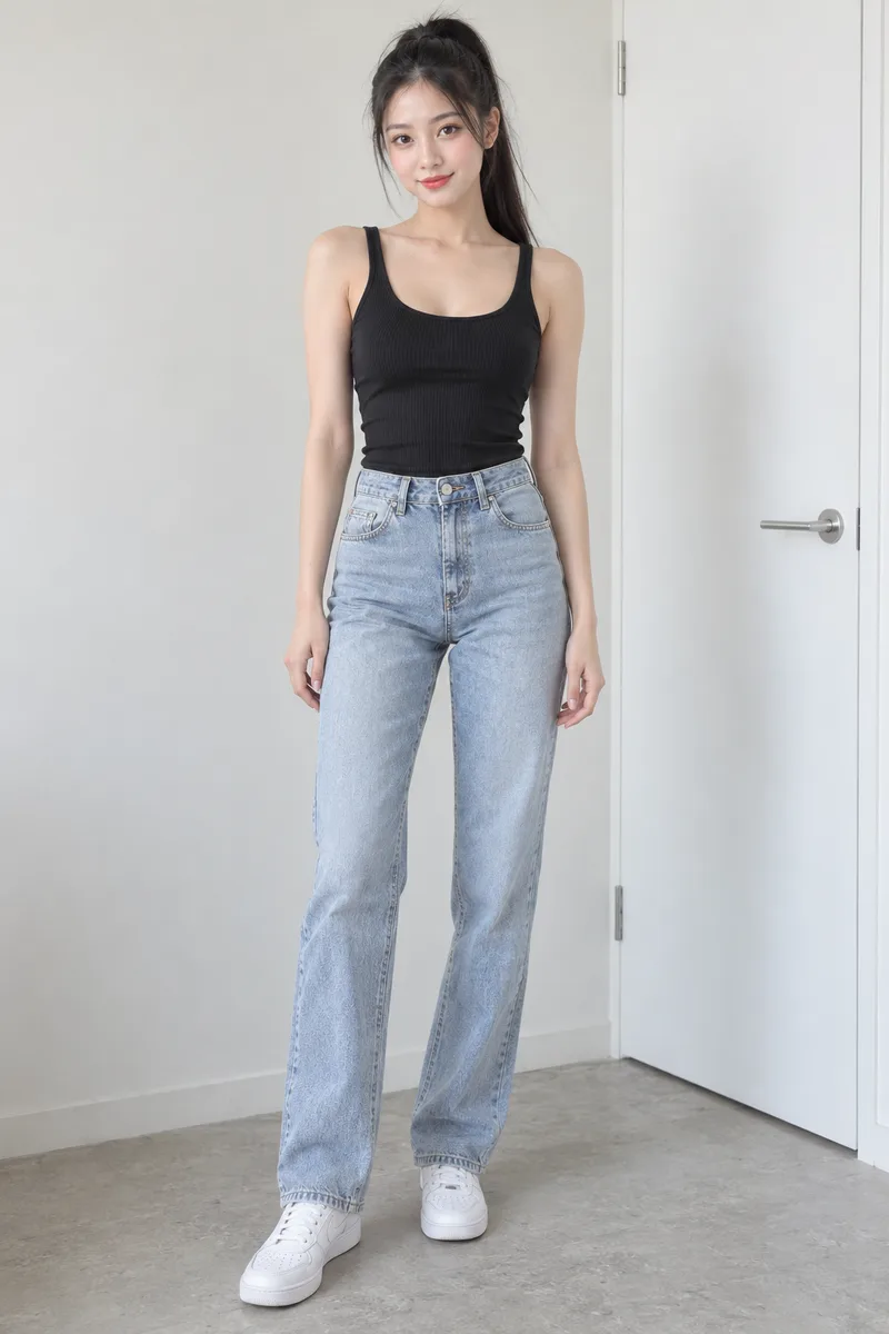 tall slim model figureで生成した例（4枚目）