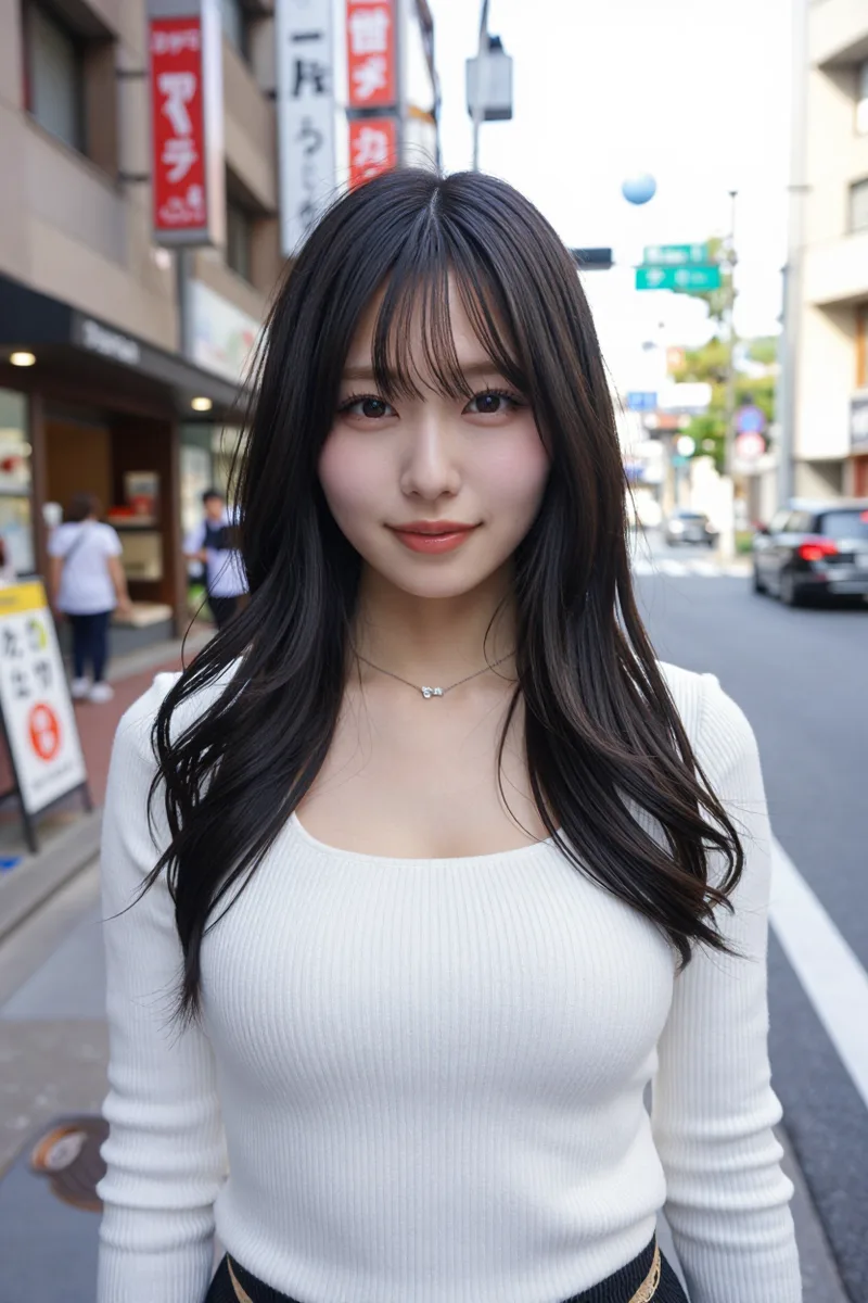 「パイスラ」と日本語で頼んでComfyUIで作った例（4枚目）