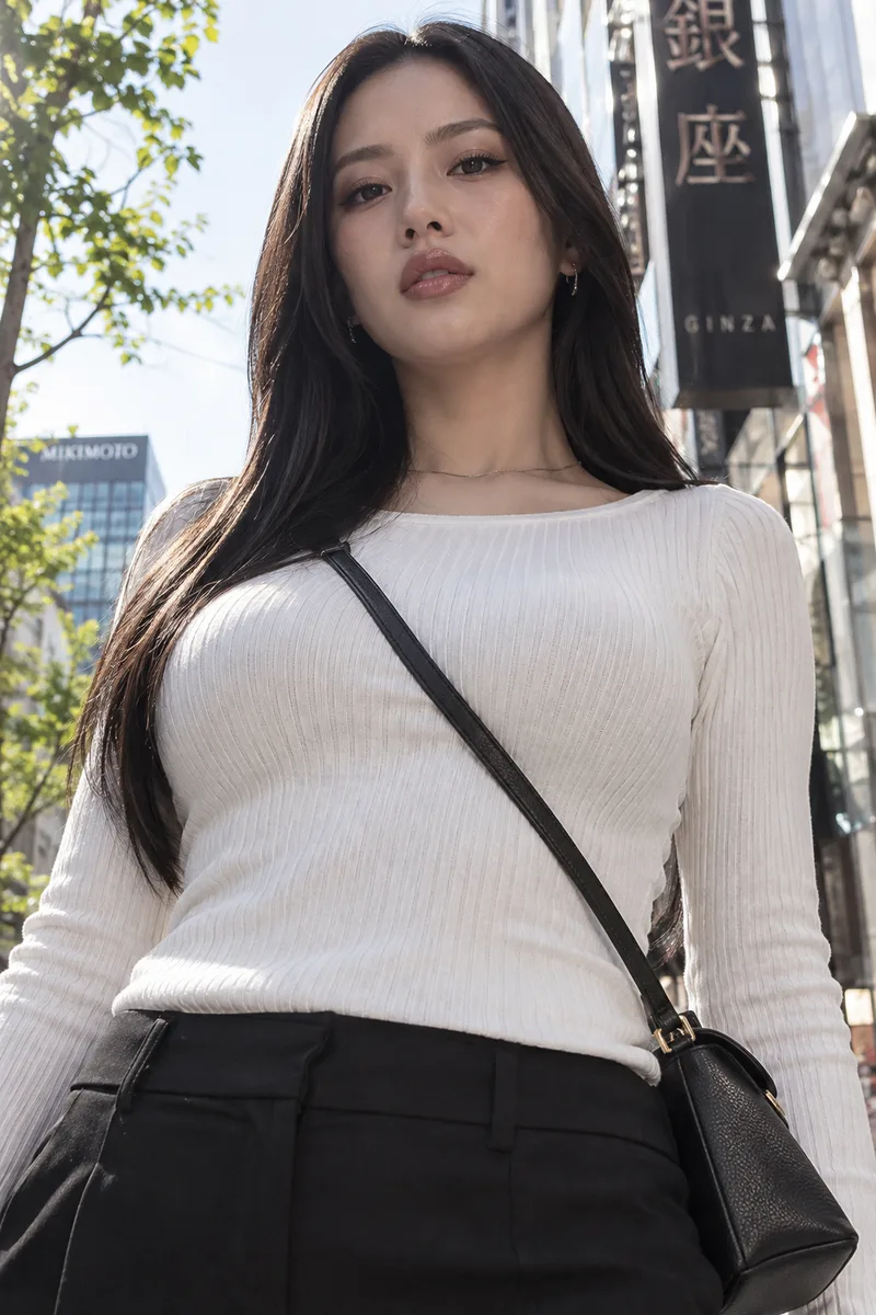 下から写したパイスラ（2枚目）