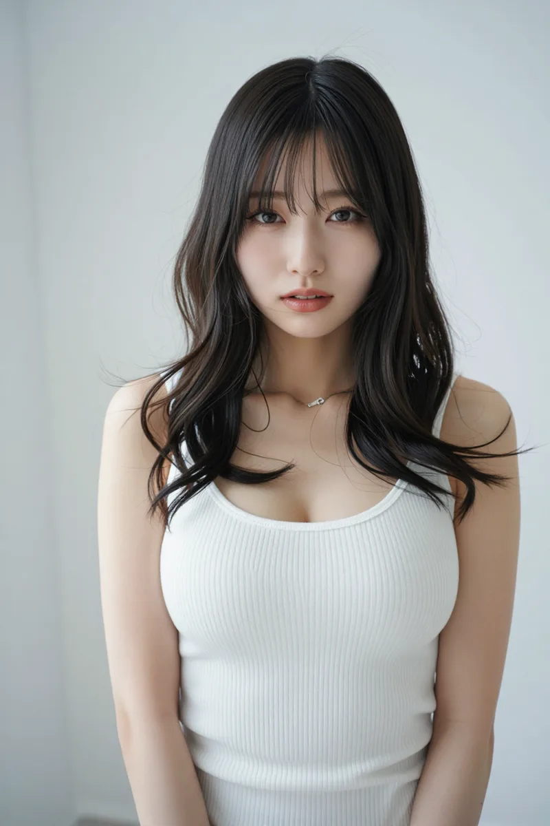 ComfyUIでhuge breastsと書いた例（2枚目）