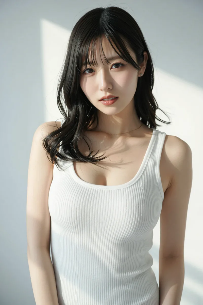 ComfyUIでhuge breastsと書いた例（3枚目）