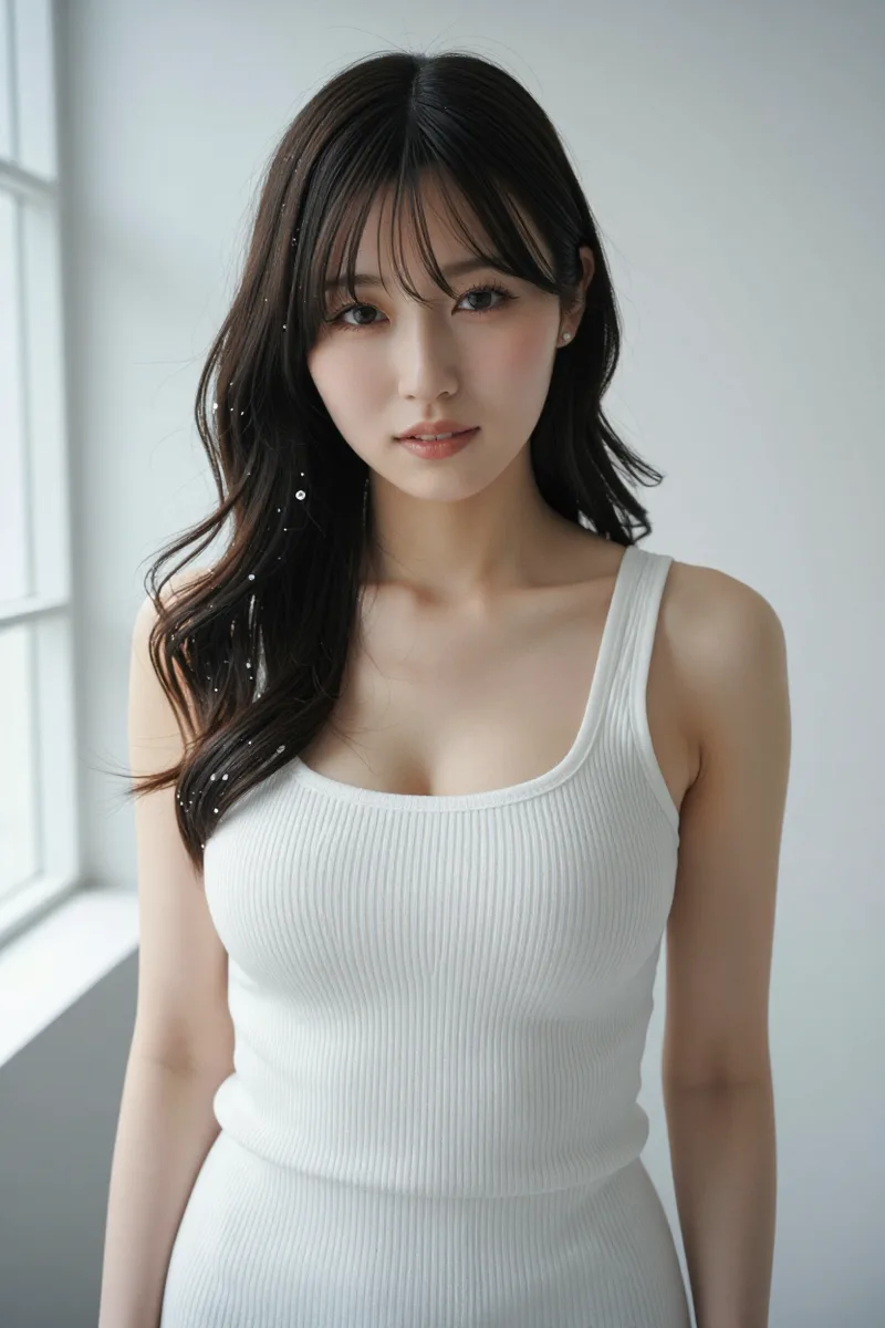 ComfyUIでlarge breastsと書いた例（2枚目）