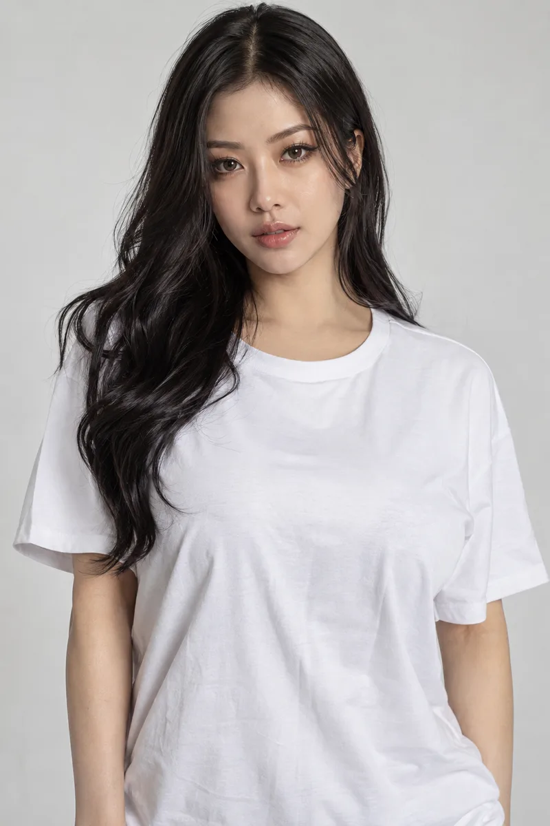ChatGPTでゆったりしたTシャツにlarge bustと書いた例（4枚目）