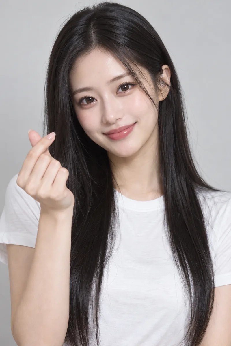 指ハートの例（2枚目）