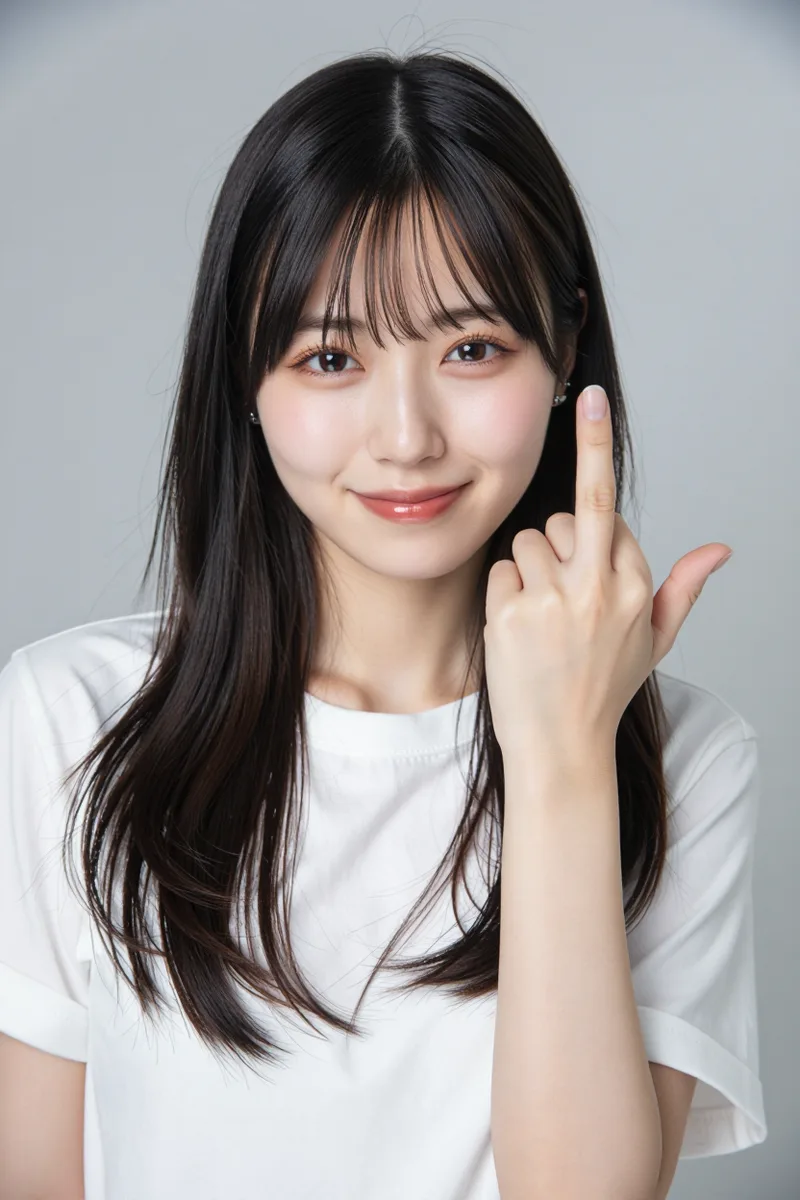 親指をこぶしの中に隠すと書いた例（ComfyUI・4回目）（3枚目）