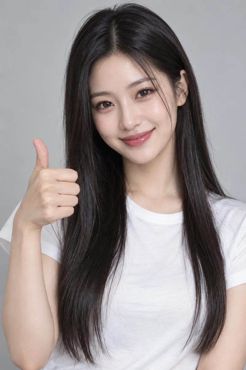 親指を立てたいいねの例（4枚目）