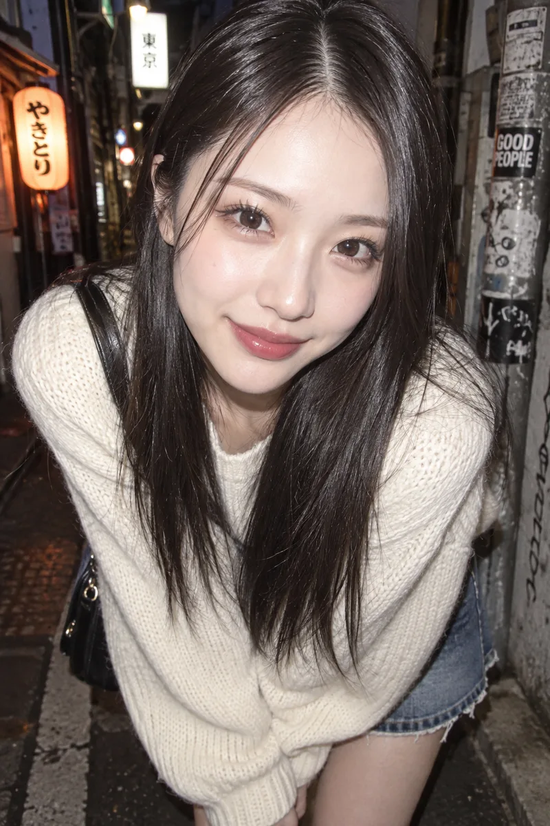 至近距離で直射フラッシュを当てた例（3枚目）