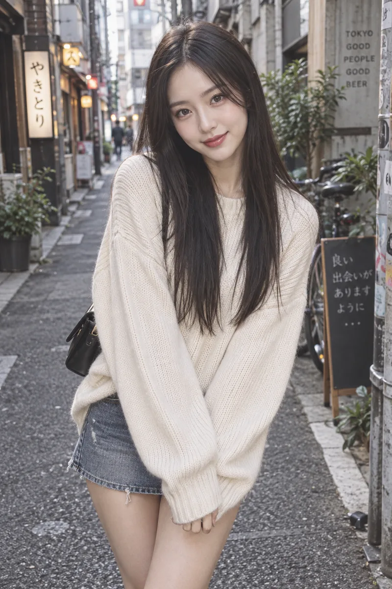 shot on Fujifilmで生成した例（1枚目）
