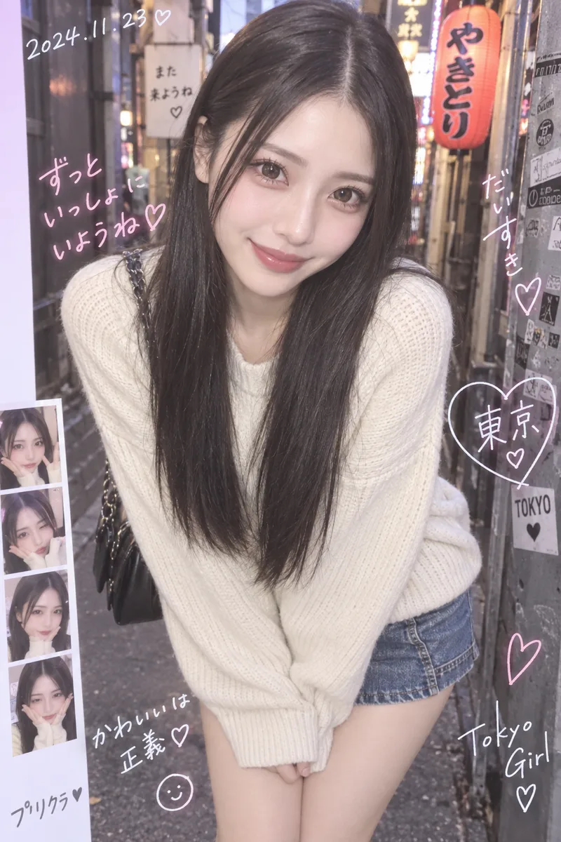 プリクラの生成例