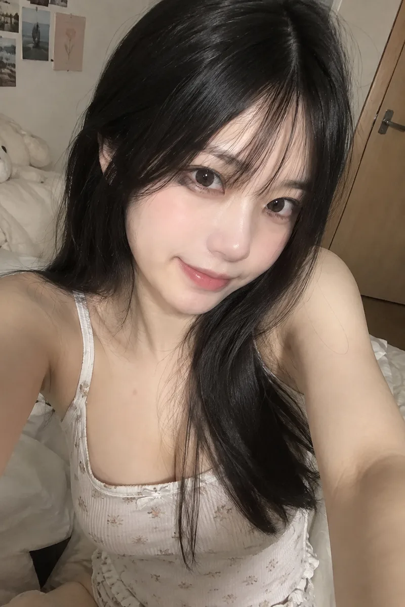 自宅の自撮りを足した例（4枚目）