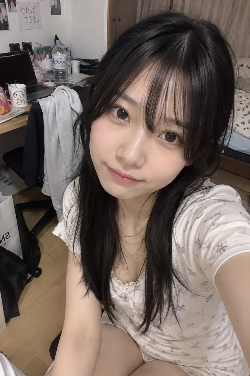 生活感のある部屋を足した例（1枚目）