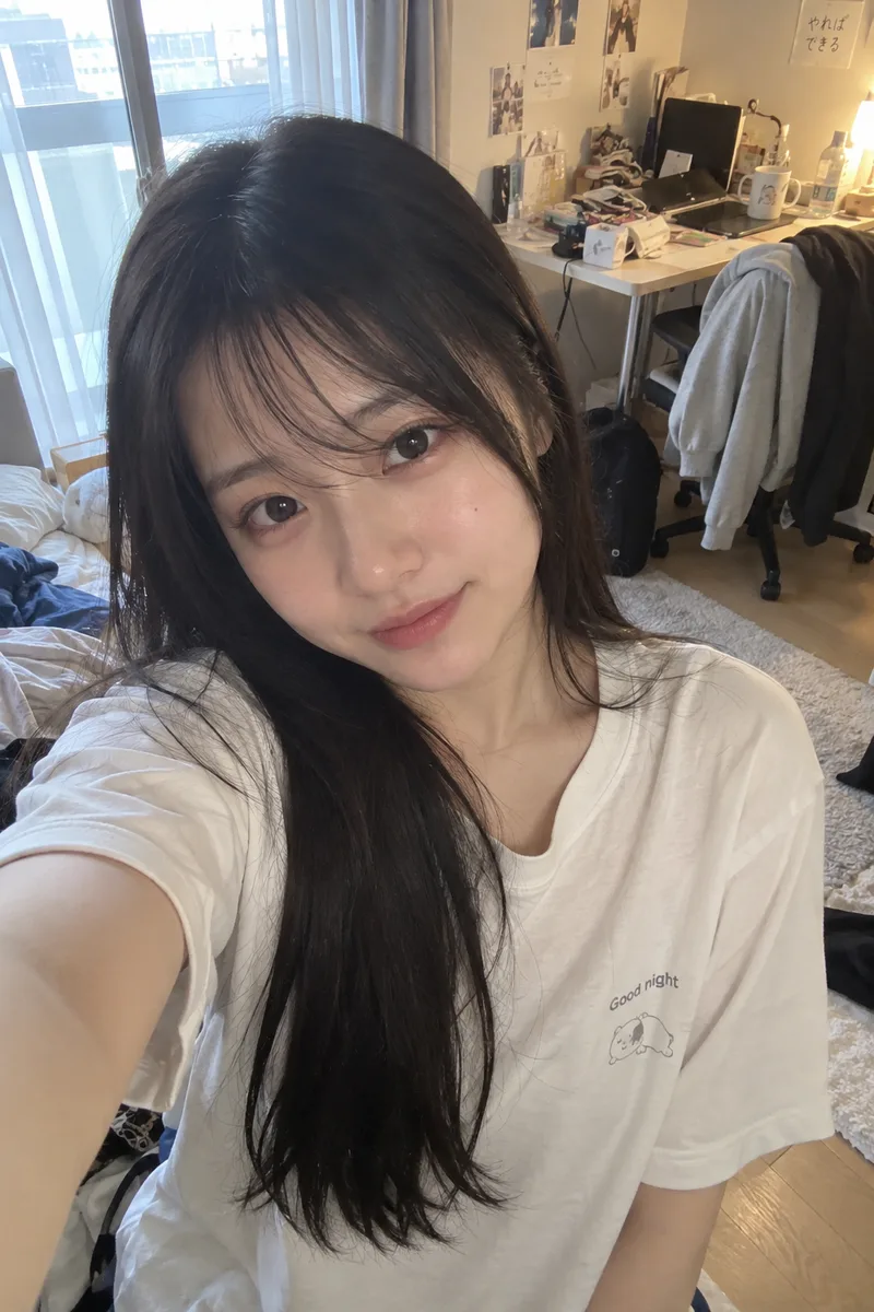 窓の光と部屋の明かりを足した例（4枚目）