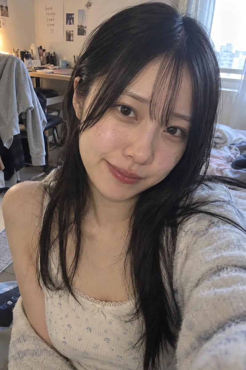 自然な笑顔を足した例（3枚目）